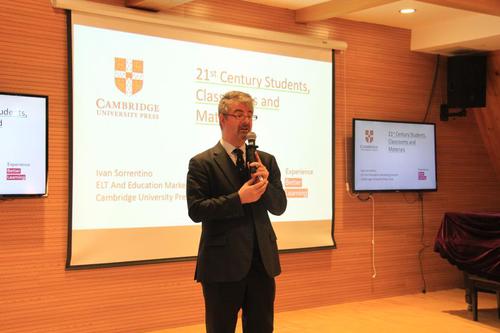 8  剑桥大学出版社亚洲区市场总监Ivan Sorrentino专题讲座