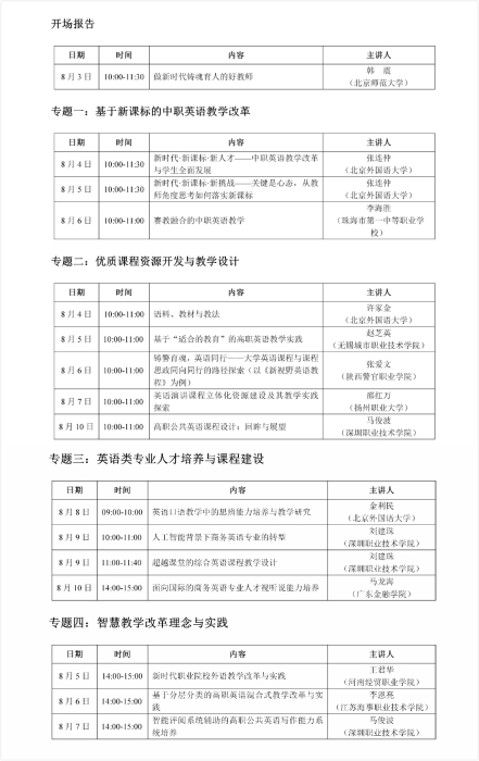 职教课程
