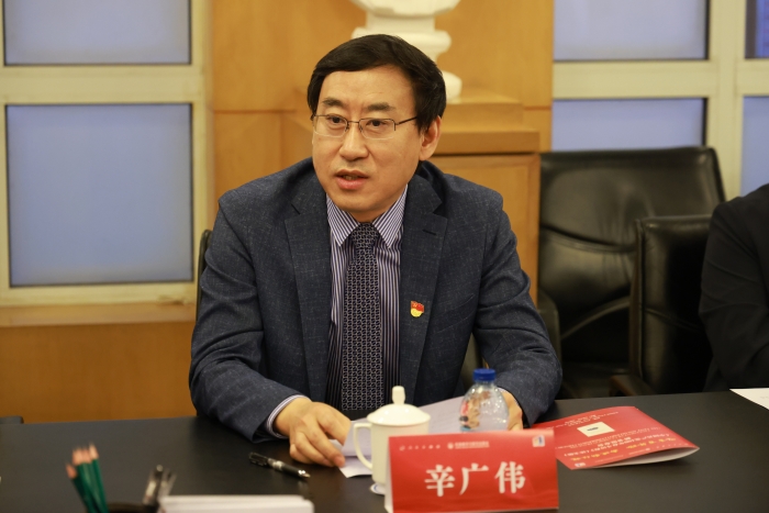 人民出版社总编辑 辛广伟