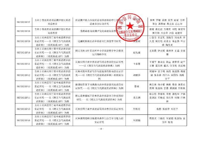 关于公布2021年度出版融合发展外研社重点实验室专项课题立项名单的通知（定稿盖章）_页面_4