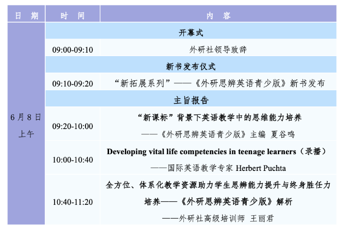 图二 日程