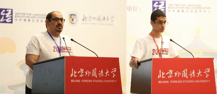 图4：带队教师代表、学员代表发言